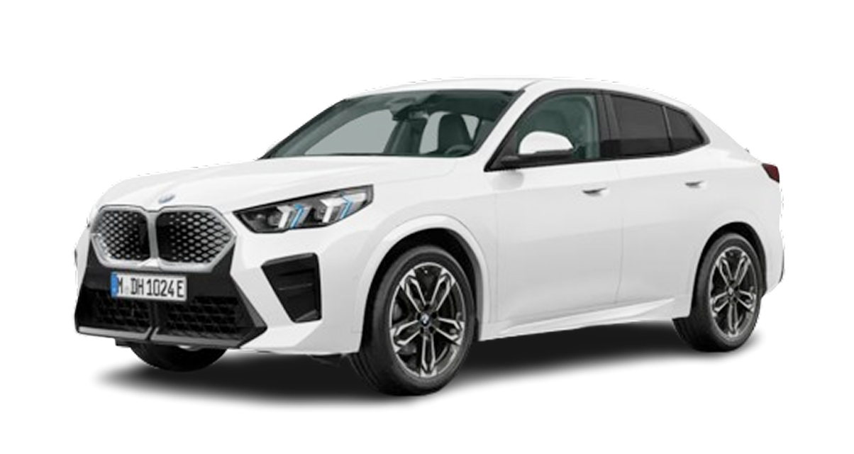 BMW iX2 in white color